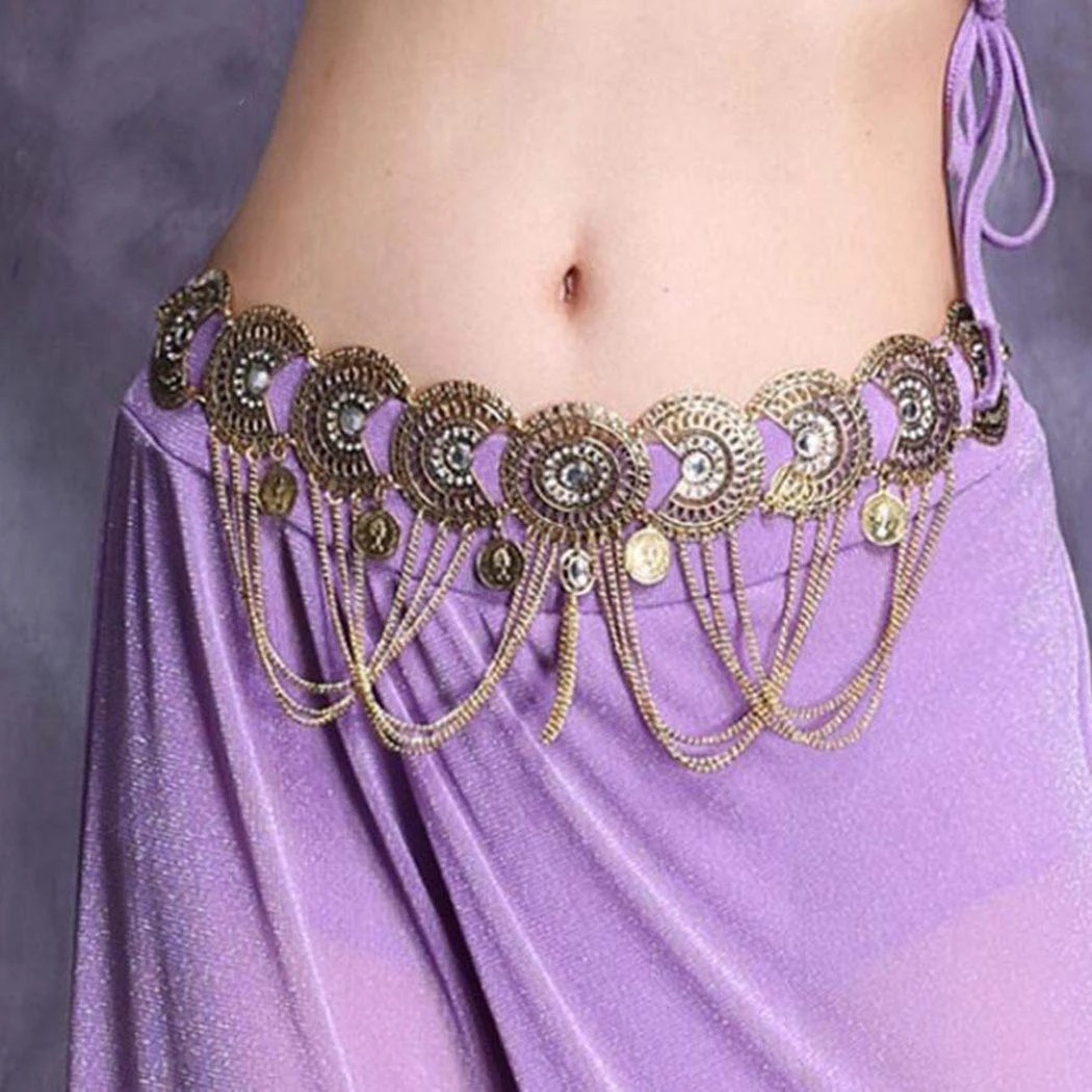 سلسلة خصر نسائية من سبيكة معدن - مراجعة Ethnic Modern Fashion وسعره