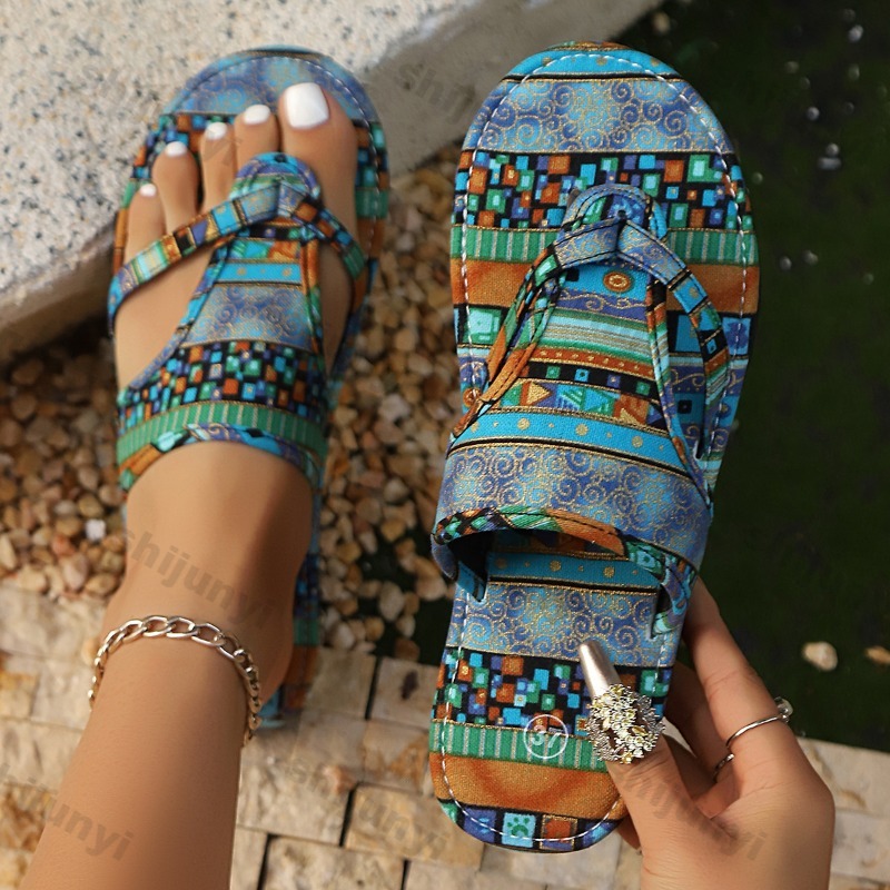 Sandales نسائية كبيرة الحجم 20 - مراجعة Ethnic Modern Fashion وسعره