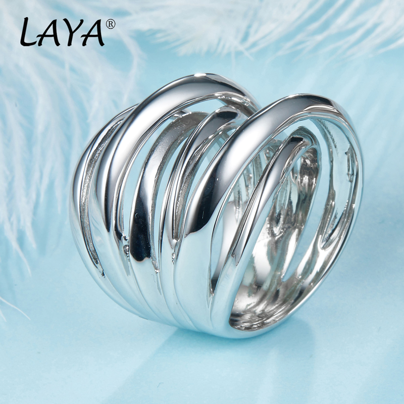 LAYA 925 فضة متعدد الطبقات الص - مراجعة Ethnic Fashion Design وسعره